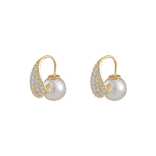 Micro-Pearl Earrings