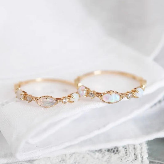 Opal 925 Sterling Silver Ring