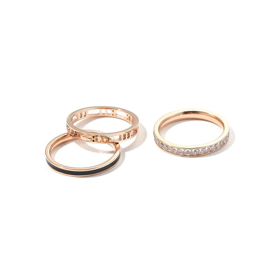 Minimalist Three-Ring Set