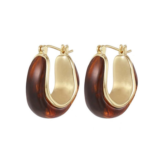Maillard Gold Hoop Earrings