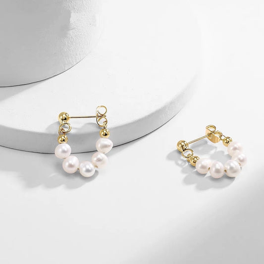 Vintage Pearl Drop Earrings