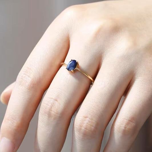Blue Sapphire Ring