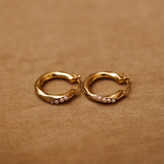 Baroque Pearl Earrings